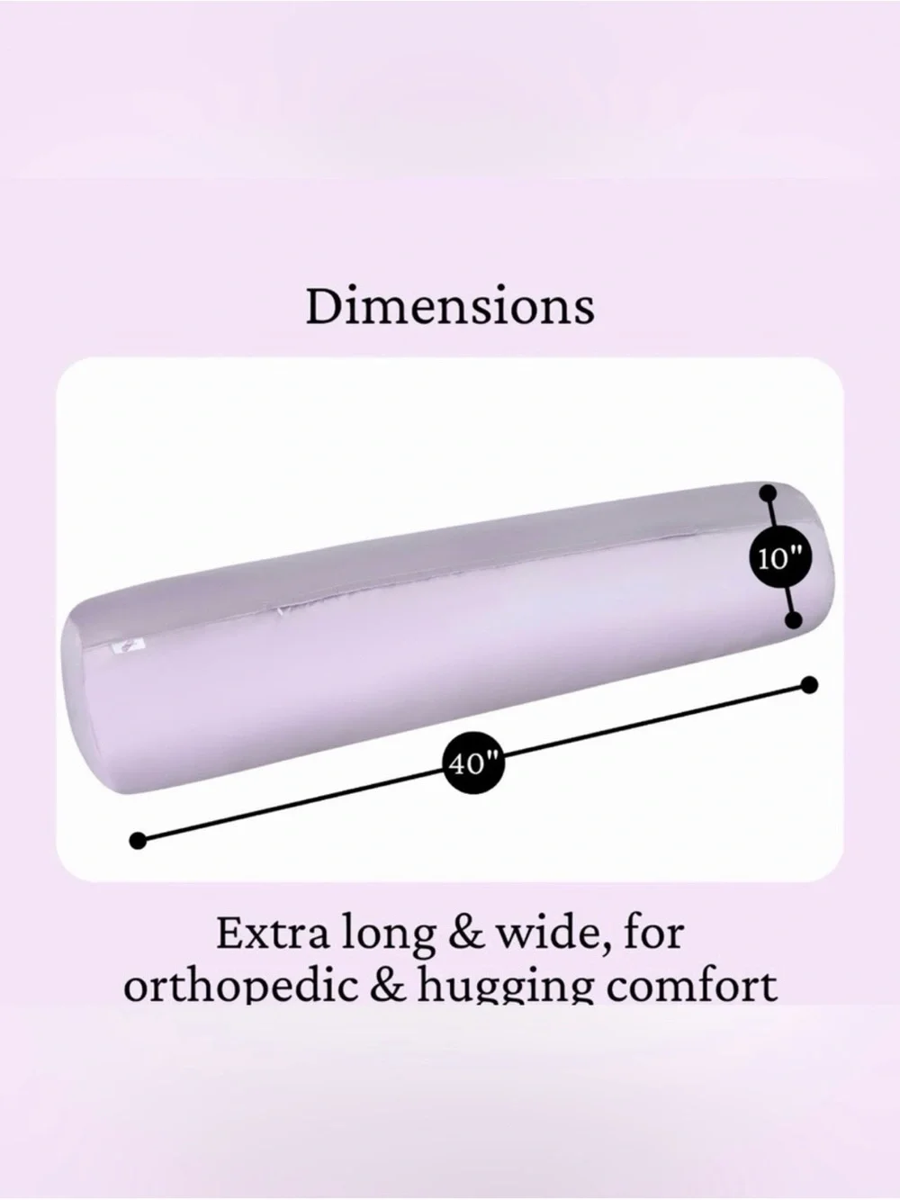 New extra large Sleepstick Full-Body Support Pillow